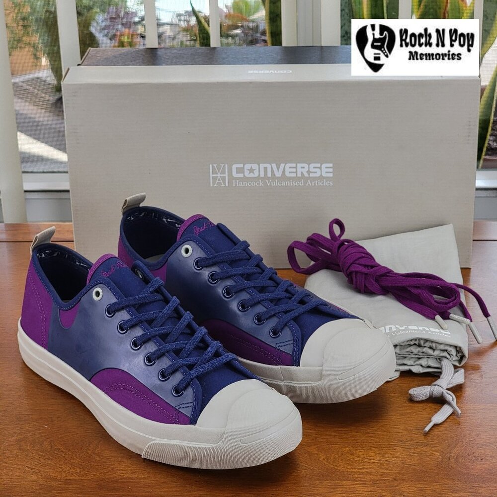 Converse JP Jack Hancock Vulcanised 149317C Purple/Navy/Egret Size 10.5 Men's